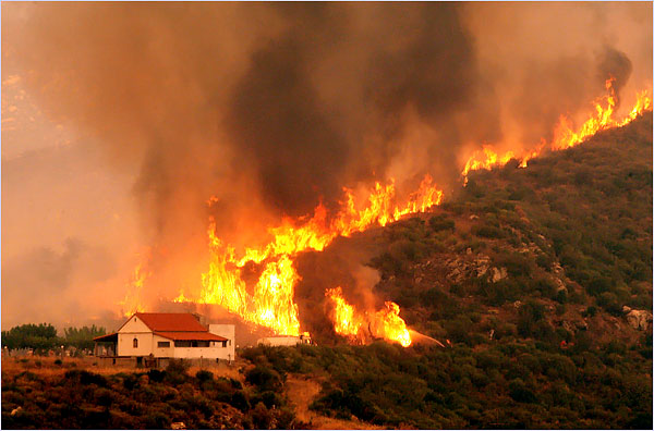Image result for Fires in greece photos