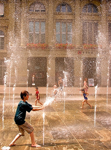 Swiss fountain