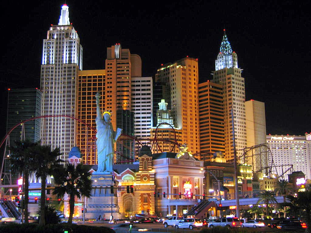 Las Vegas Casinos Hit By Economic Downturn. In This Photo: Jody Selkow