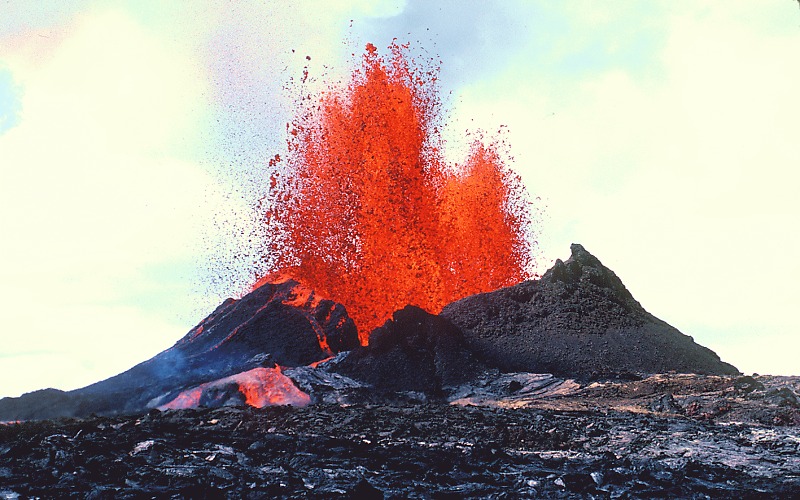 Eruption of Kilauea 
