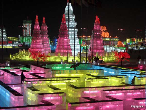 Harbin Ice & Snow Festival Heilongjiang, China