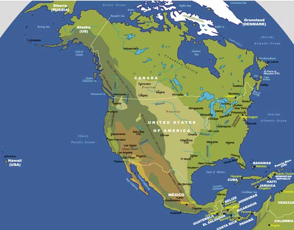 North America Map