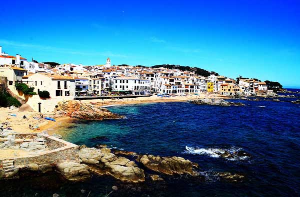 Playa de Calella, Calella, Spain