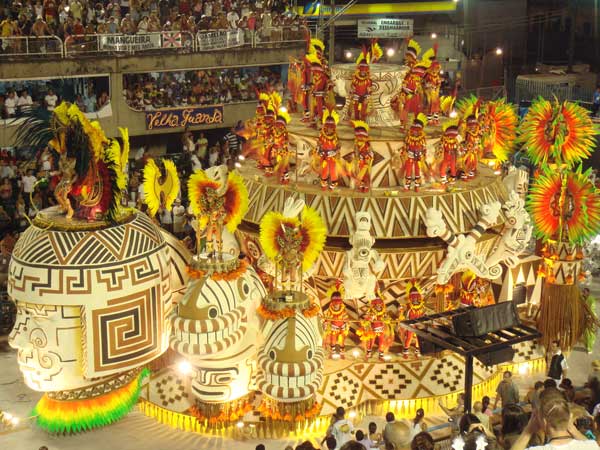 The Carnival in Rio de Janeiro