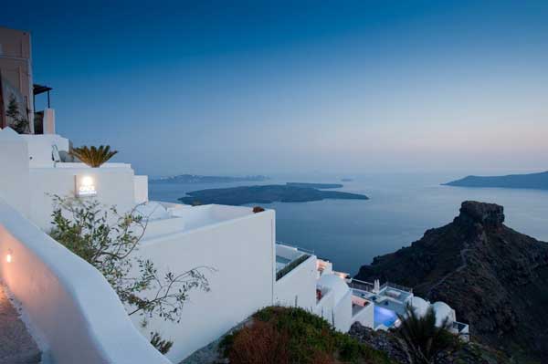 santorini grace hotel in mountains