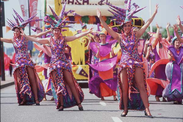 Jersey Battle of Flowers dances