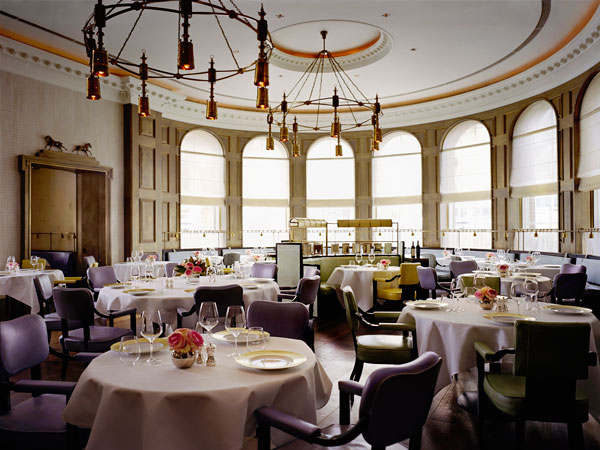 restaurant at The Langham Hotel