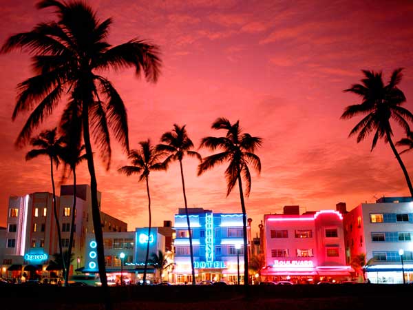 South Beach in Miami Florida