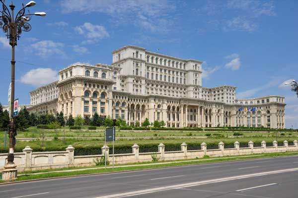 The Palace of Parliament Bucharest Romania