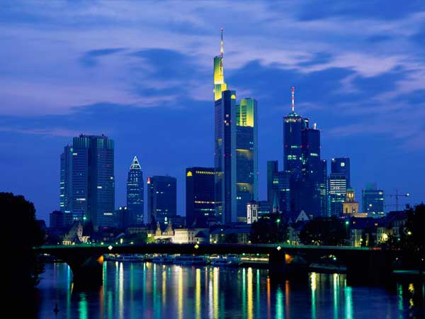 Frankfurt Germany skyline